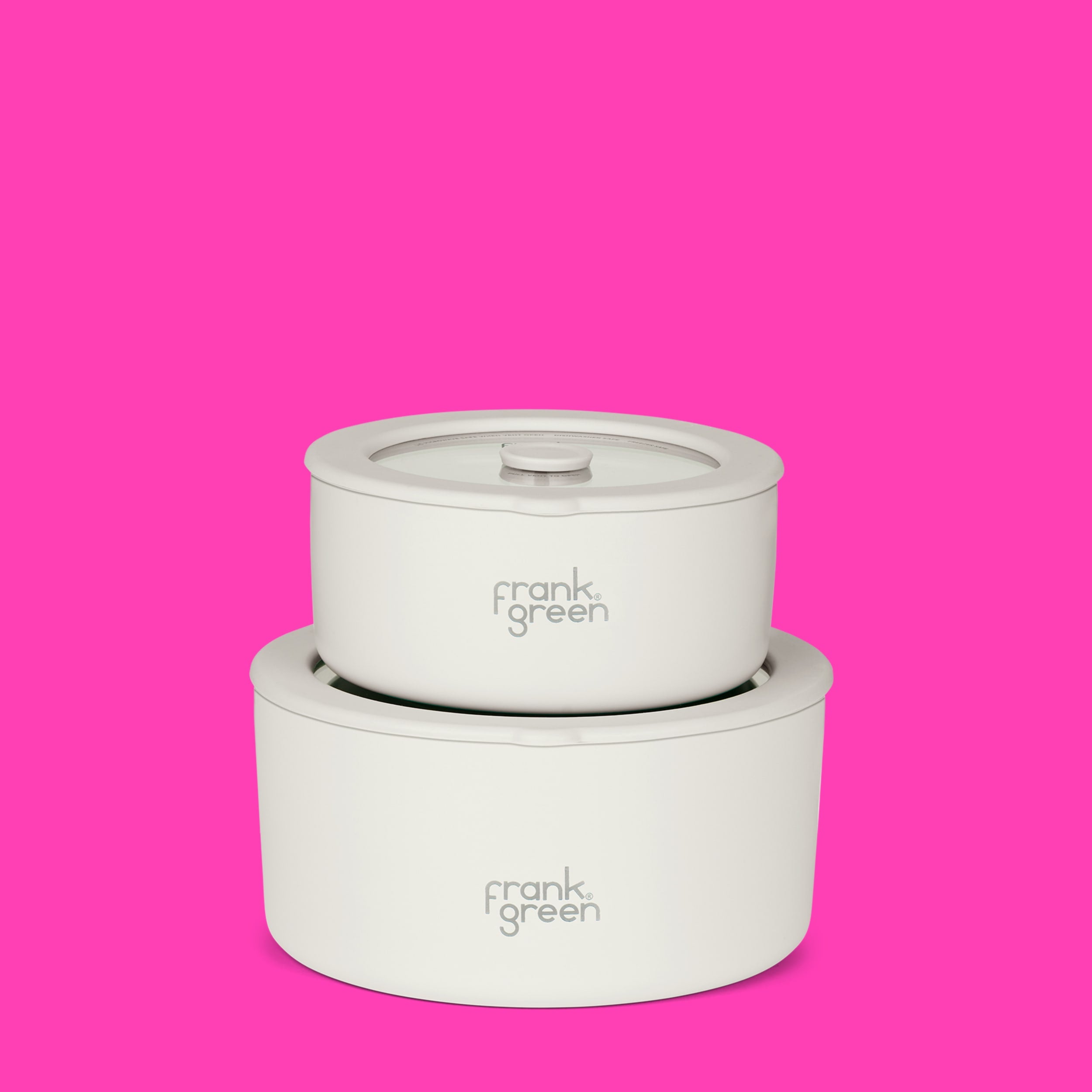 frank green Pack of 2 Bowls w Lid - Cloud
