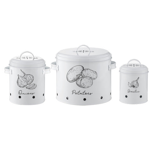 Eco Ladelle Eco Veggie 3pk White Vault