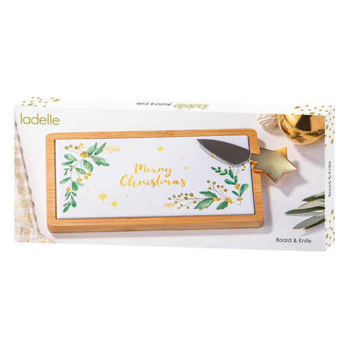 Ladelle Lumina Bamboo Board & Knife