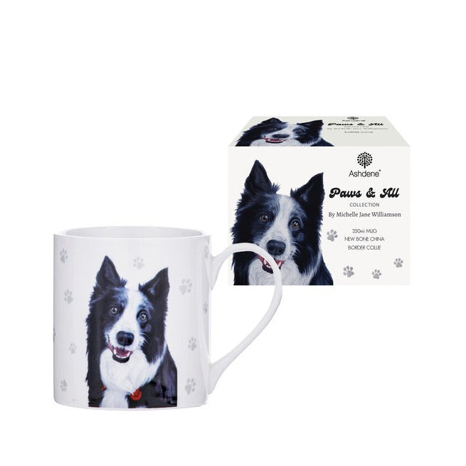 Ashdene Paws & All Border Collie Mug