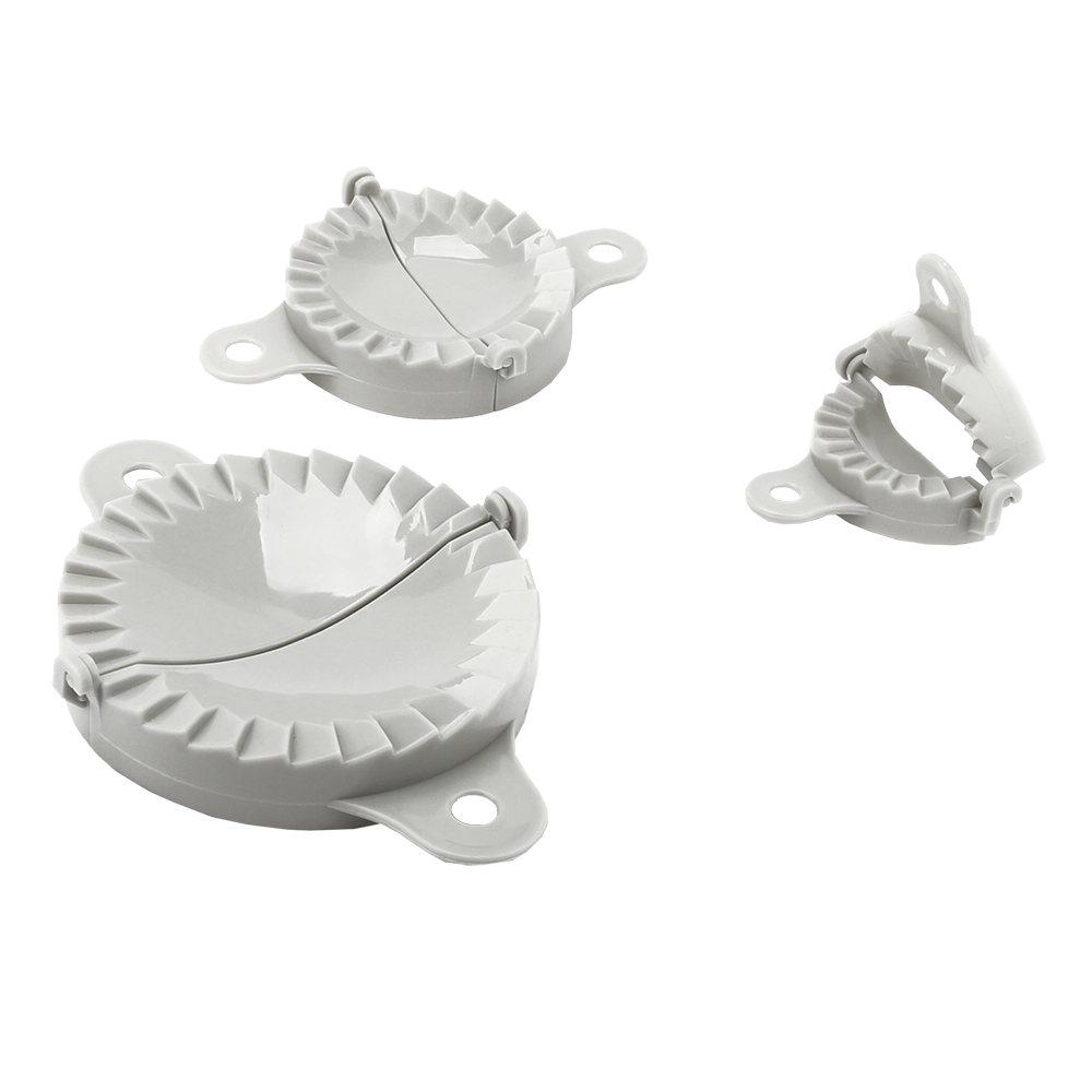 Appetito Dumpling Press Set 3 - White