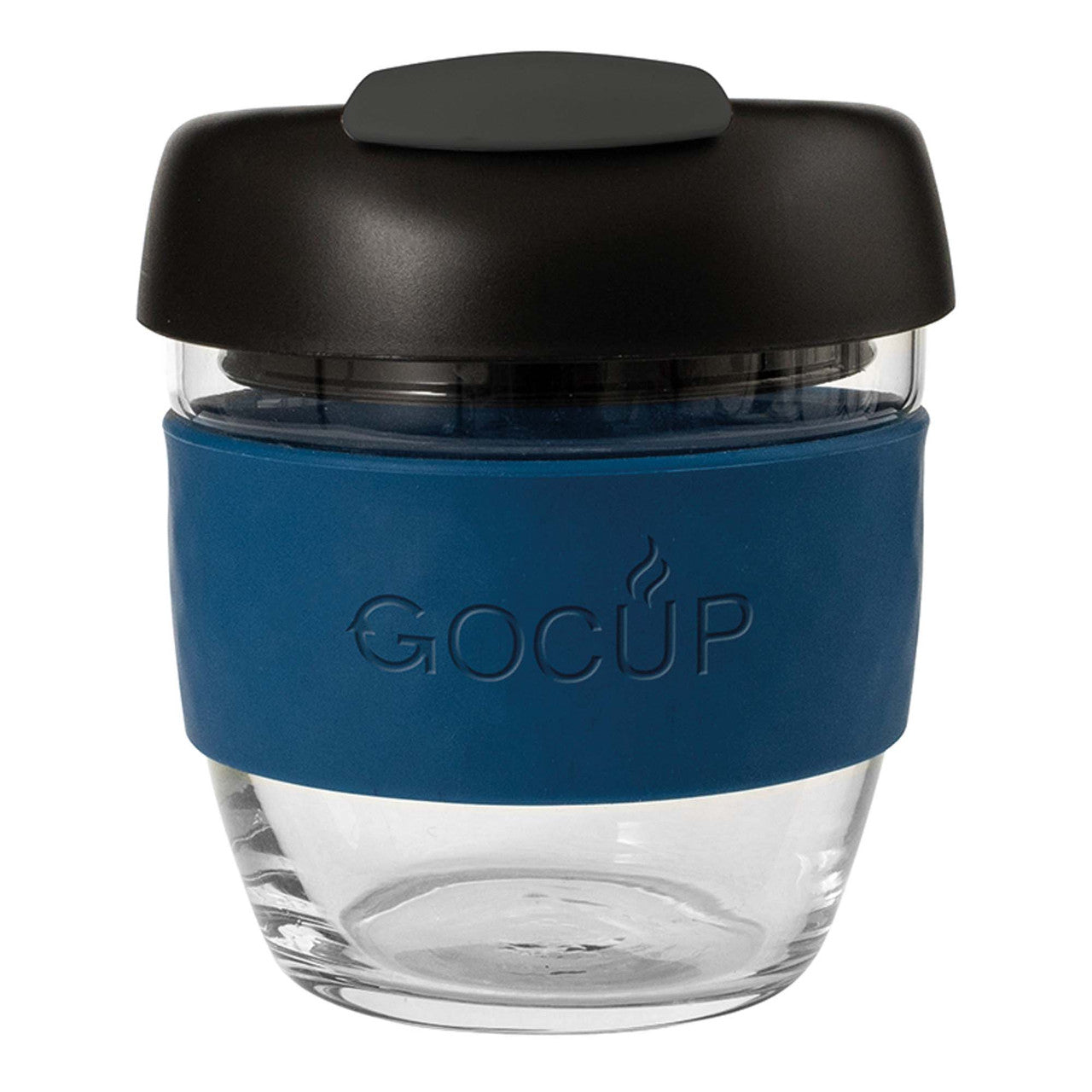 Avanti  Glass GOCUP - 236ml/8Oz - Navy/Black/Grey