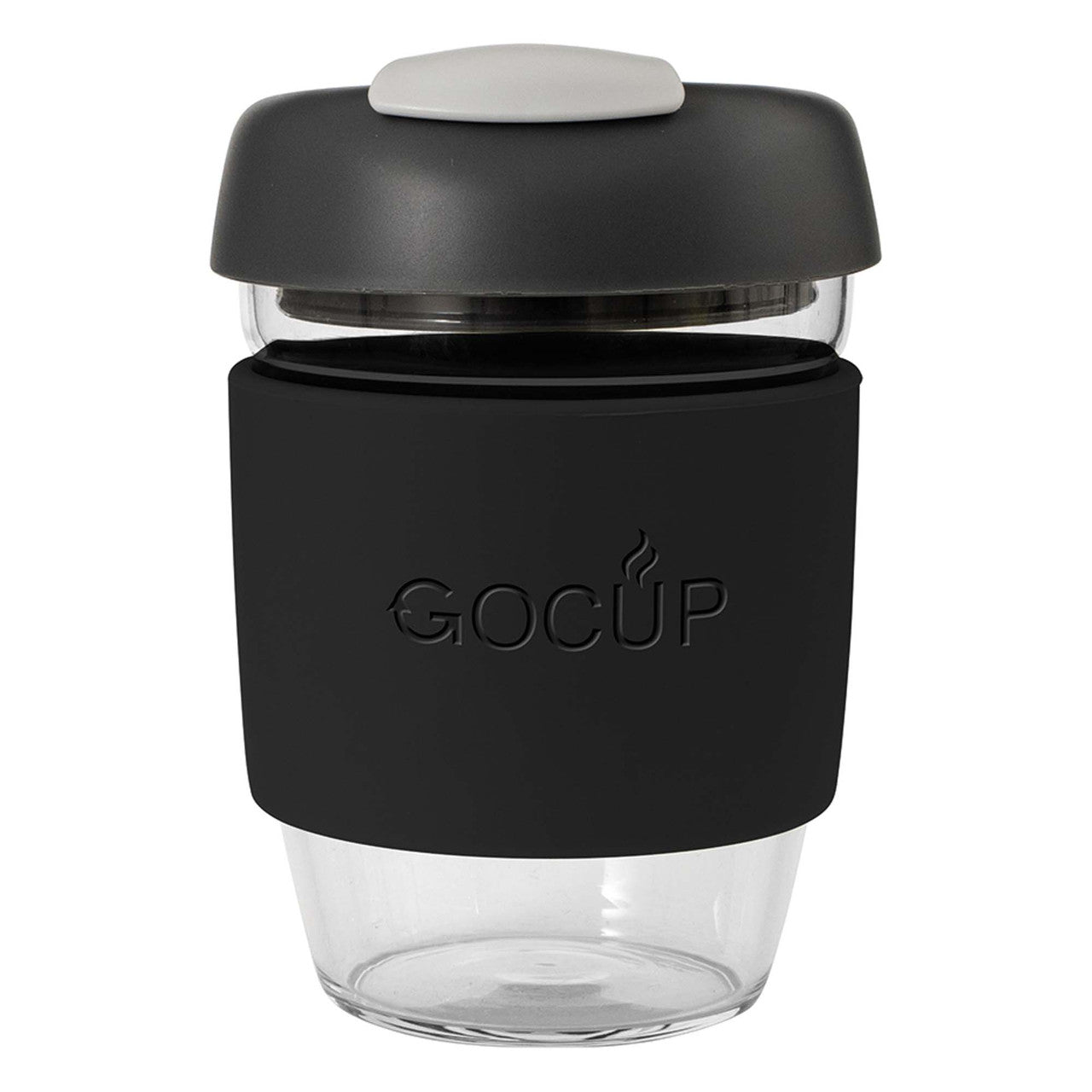 Avanti  Glass GOCUP - 296ml/10Oz - Black/Charcoal/Grey