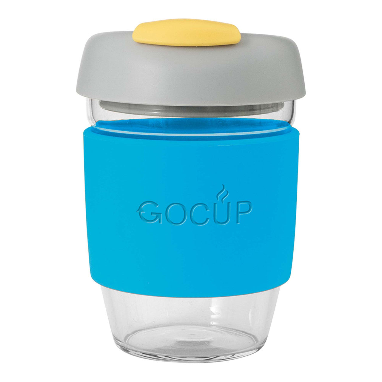 Avanti  Glass GOCUP - 296ml/10Oz - Blue/Grey/Yellow