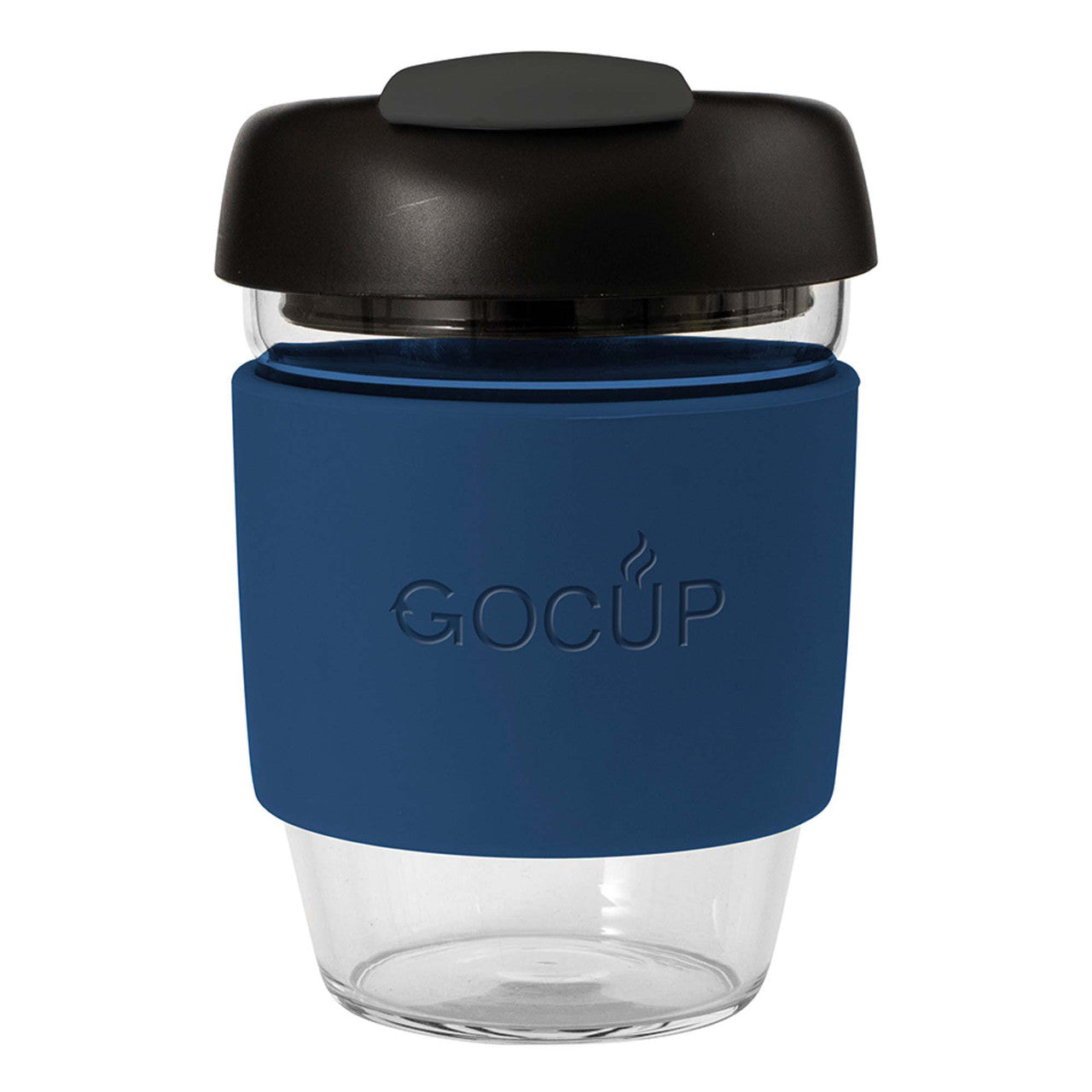 Avanti  Glass GOCUP - 296ml/10Oz - Navy/Black/Grey