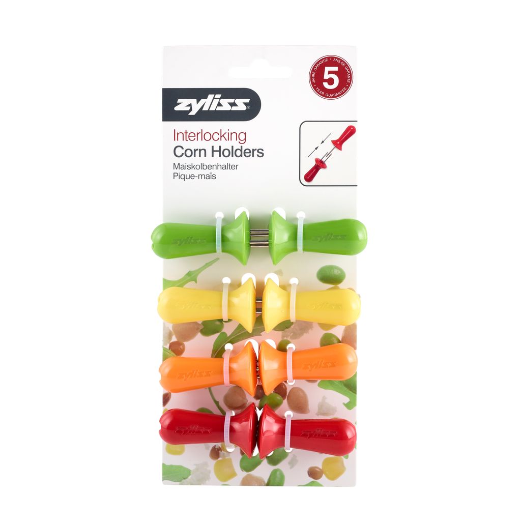 Zyliss Interlocking Corn Holders - Bold