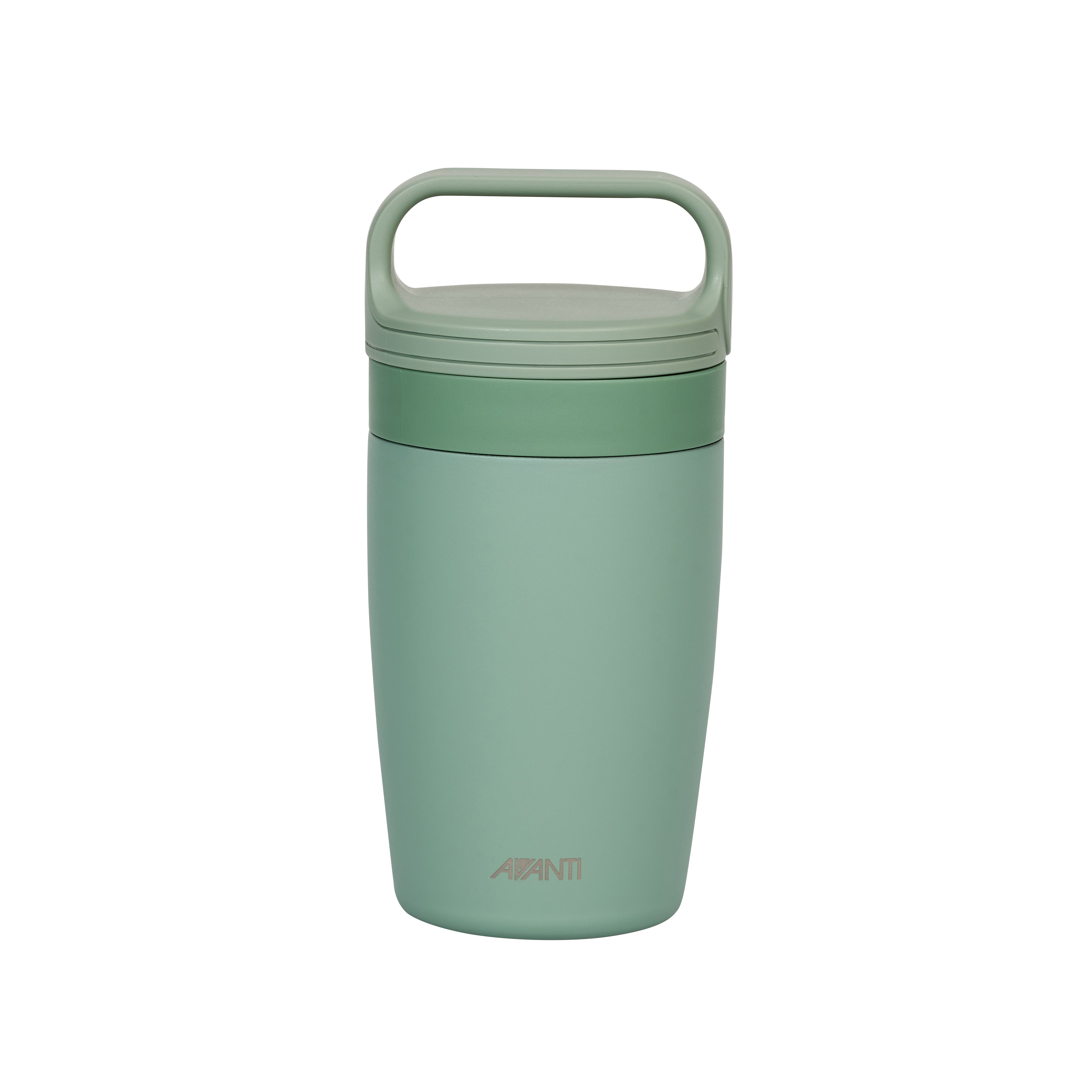 Avanti FlexiSip Insulated Travel Cup with Handle, 355ml/12oz - Agave