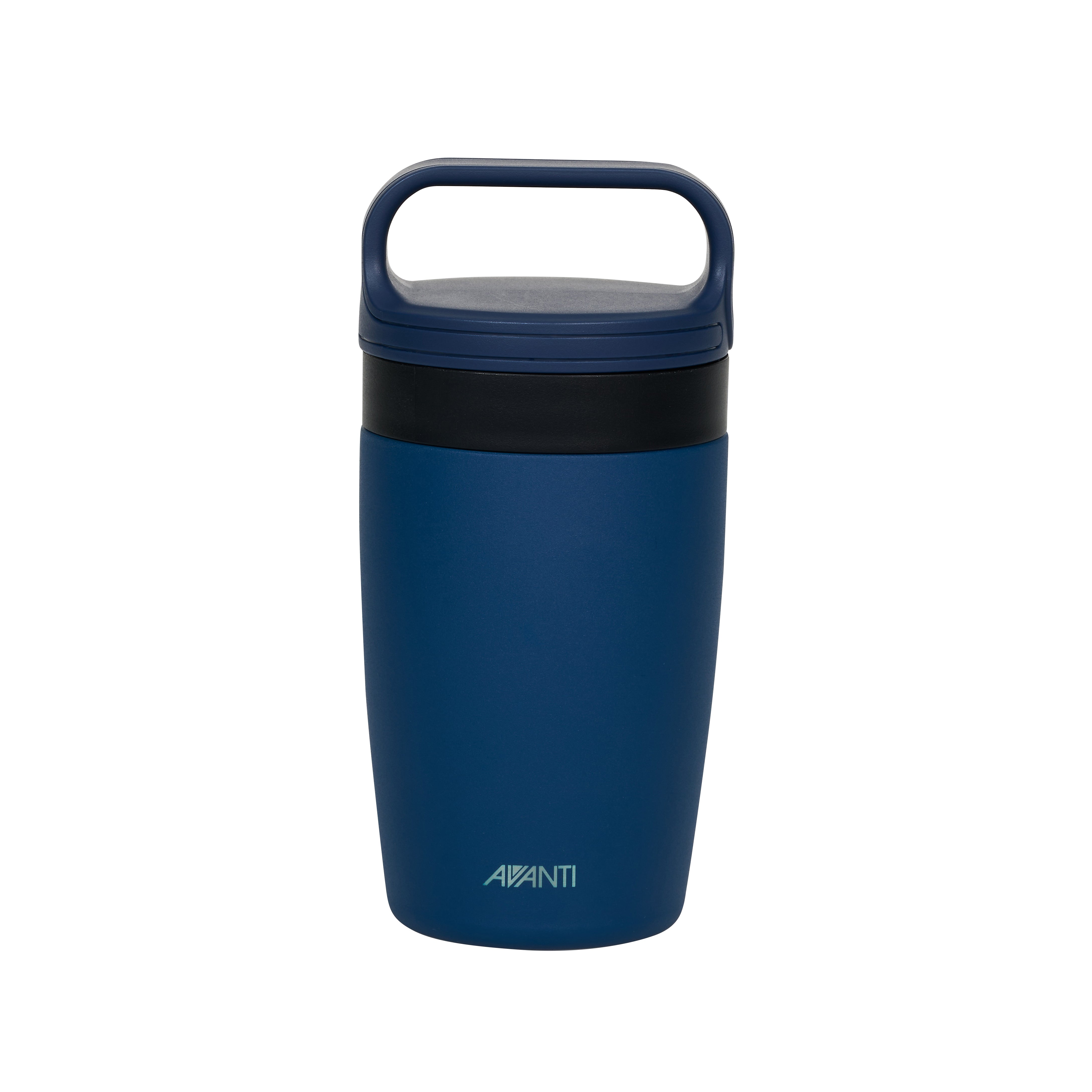 Avanti FlexiSip Insulated Travel Cup with Handle, 355ml/12oz - Navy