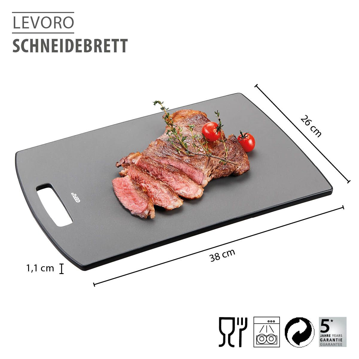 GEFU Levoro Cutting Board Large - 38 x 26 x 1.1cm