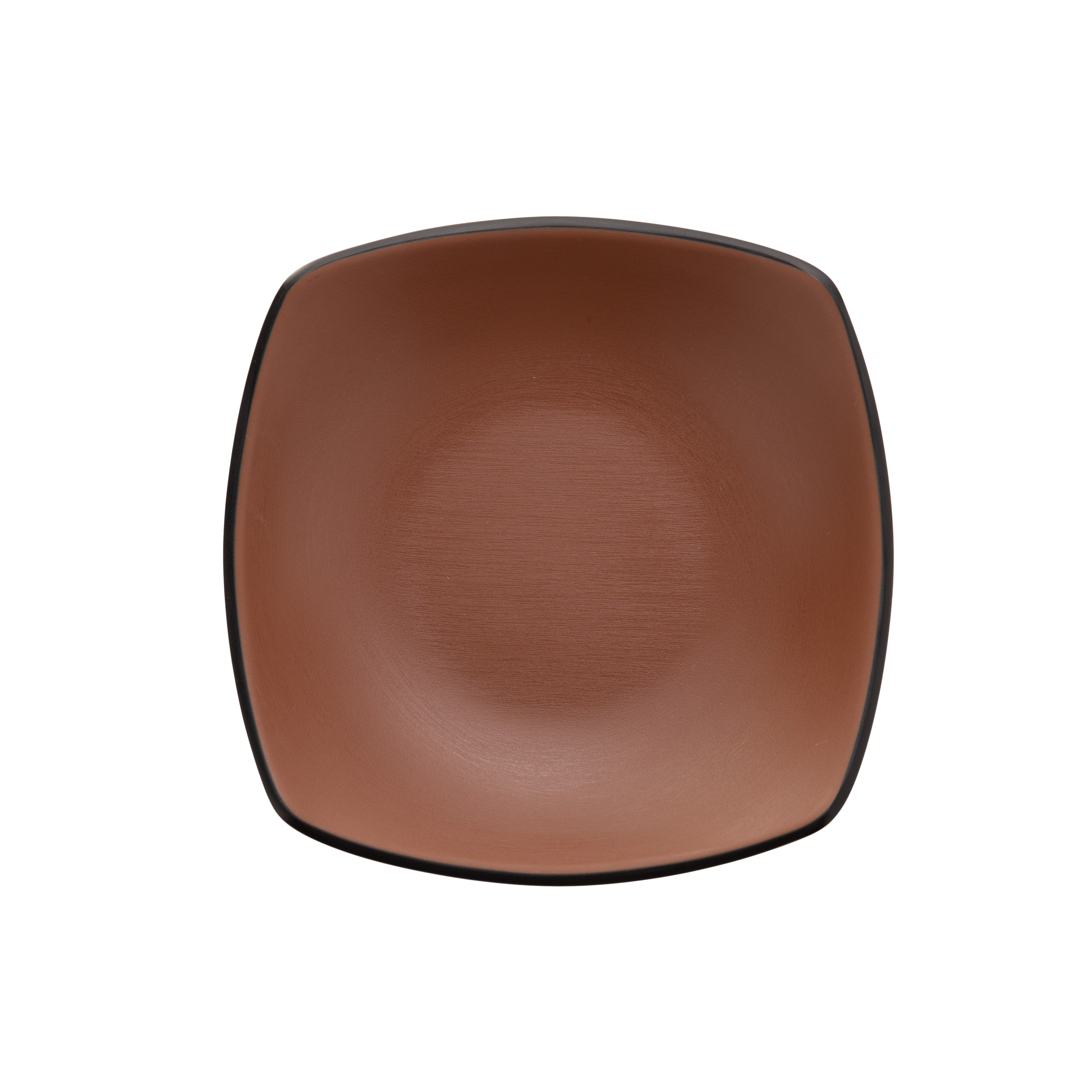 COUCOU Square Bowl 150x150mm - Brown & Black