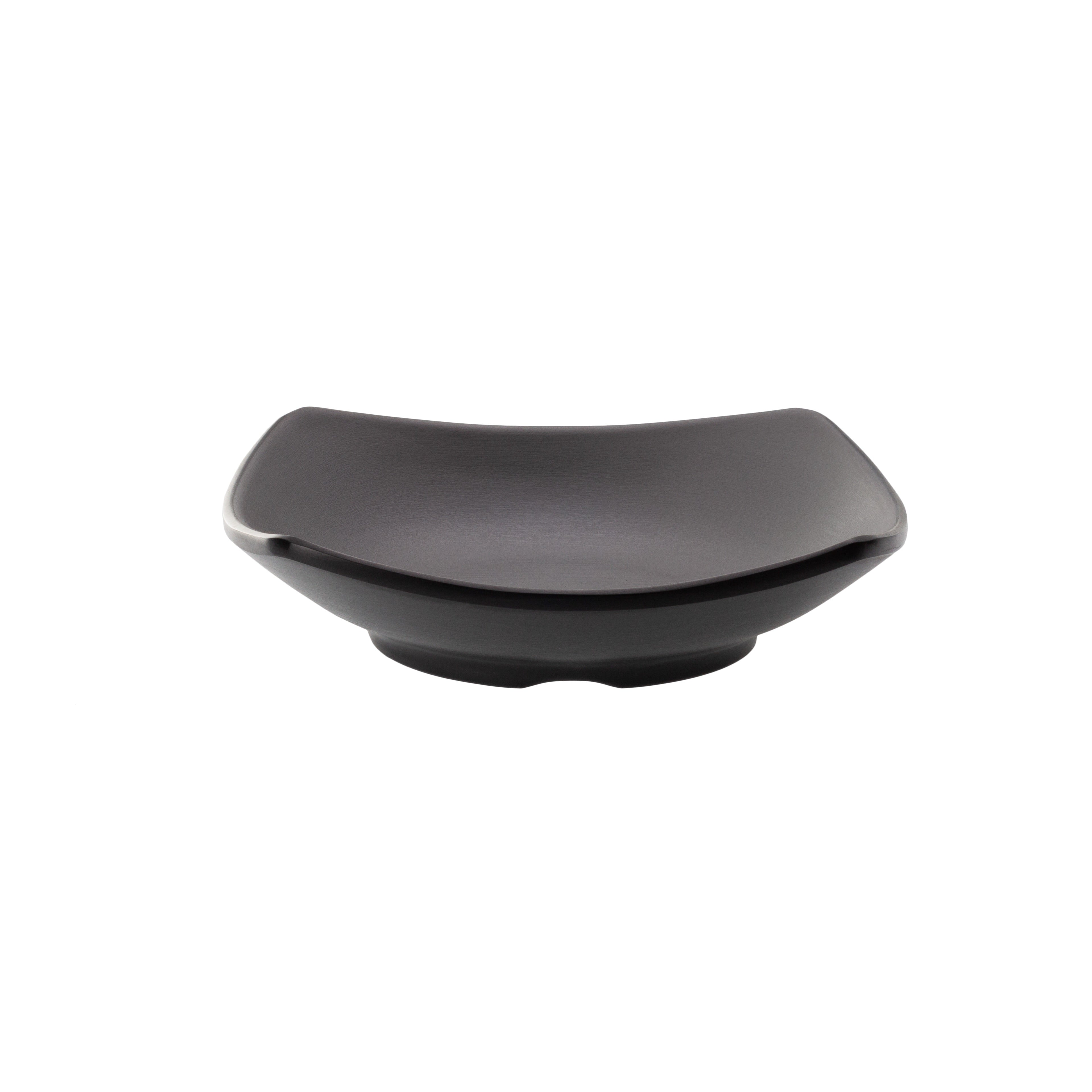 COUCOU Square Bowl 150x150mm - Grey & Black