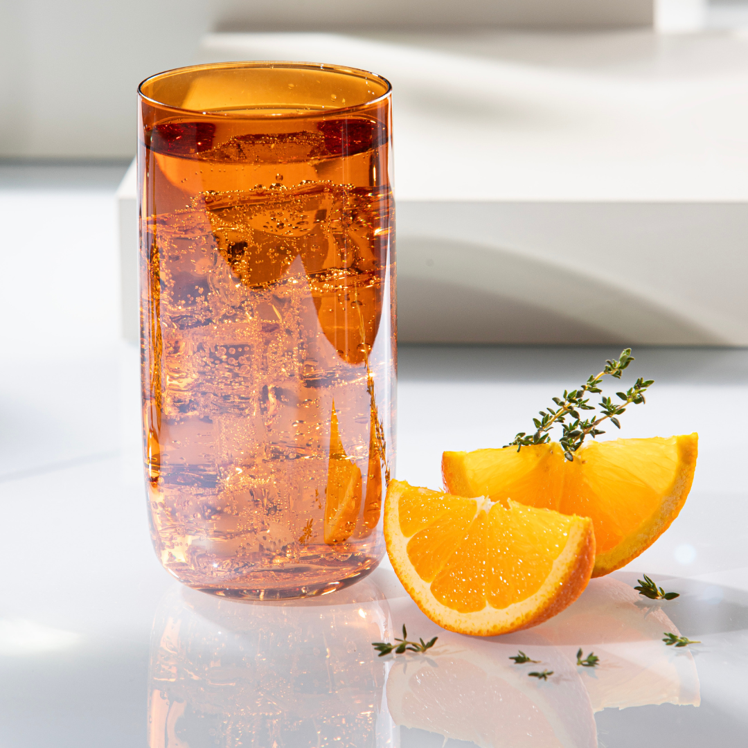 Tempa Verity Amber 2pk Highball Tumbler