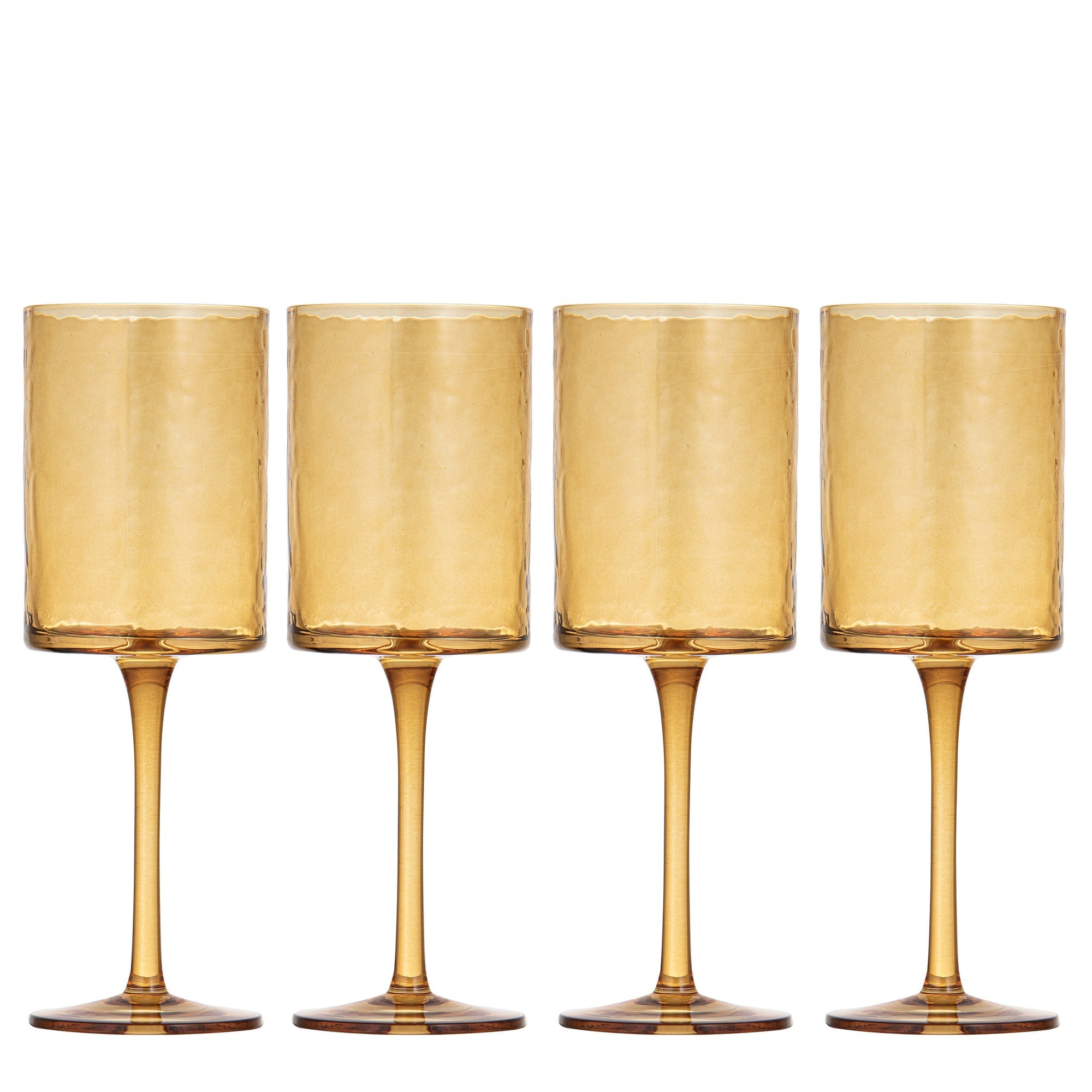 Ladelle Flynn Amber 4pk Wine Glass