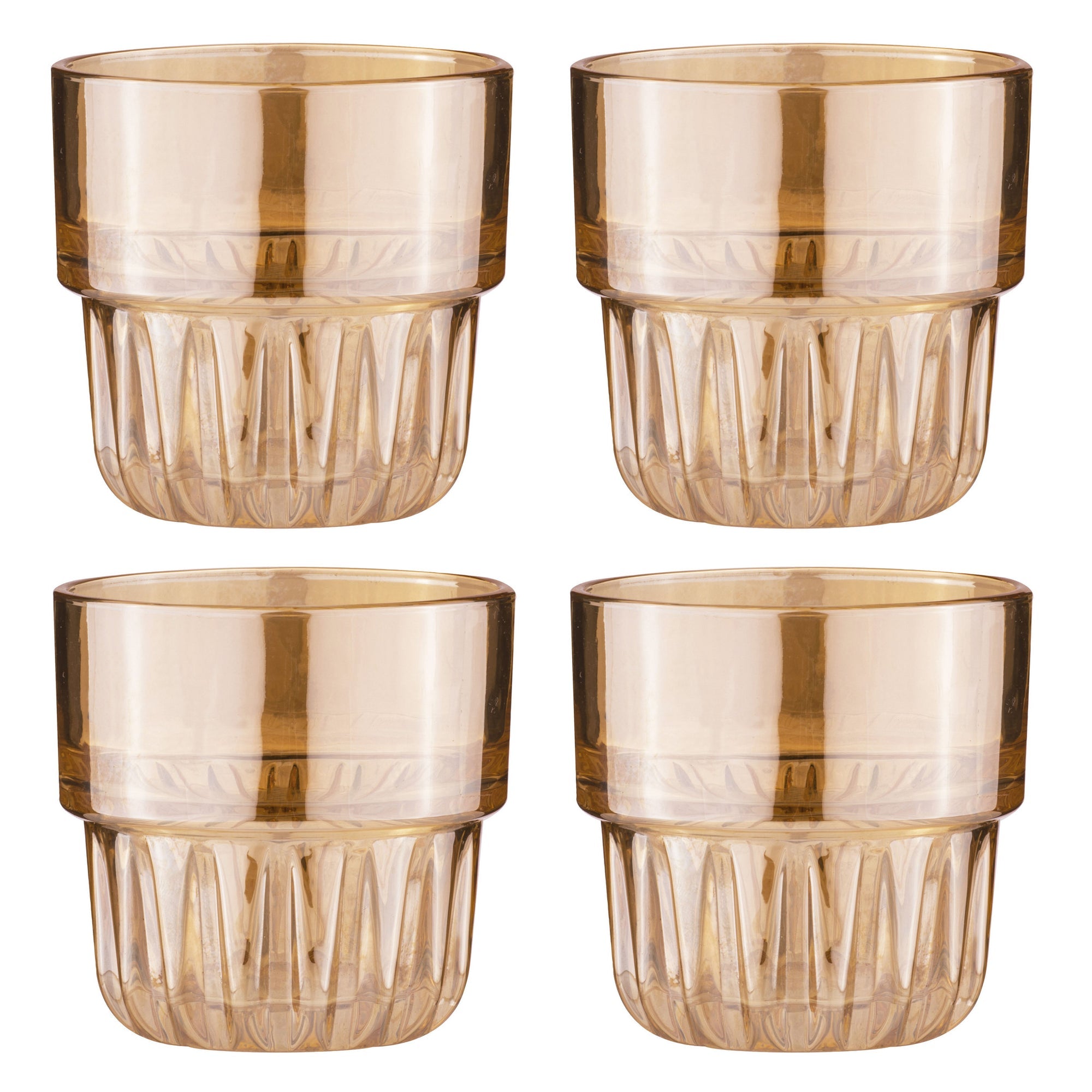 Tempa Skye Gold 4pk Lowball Tumbler