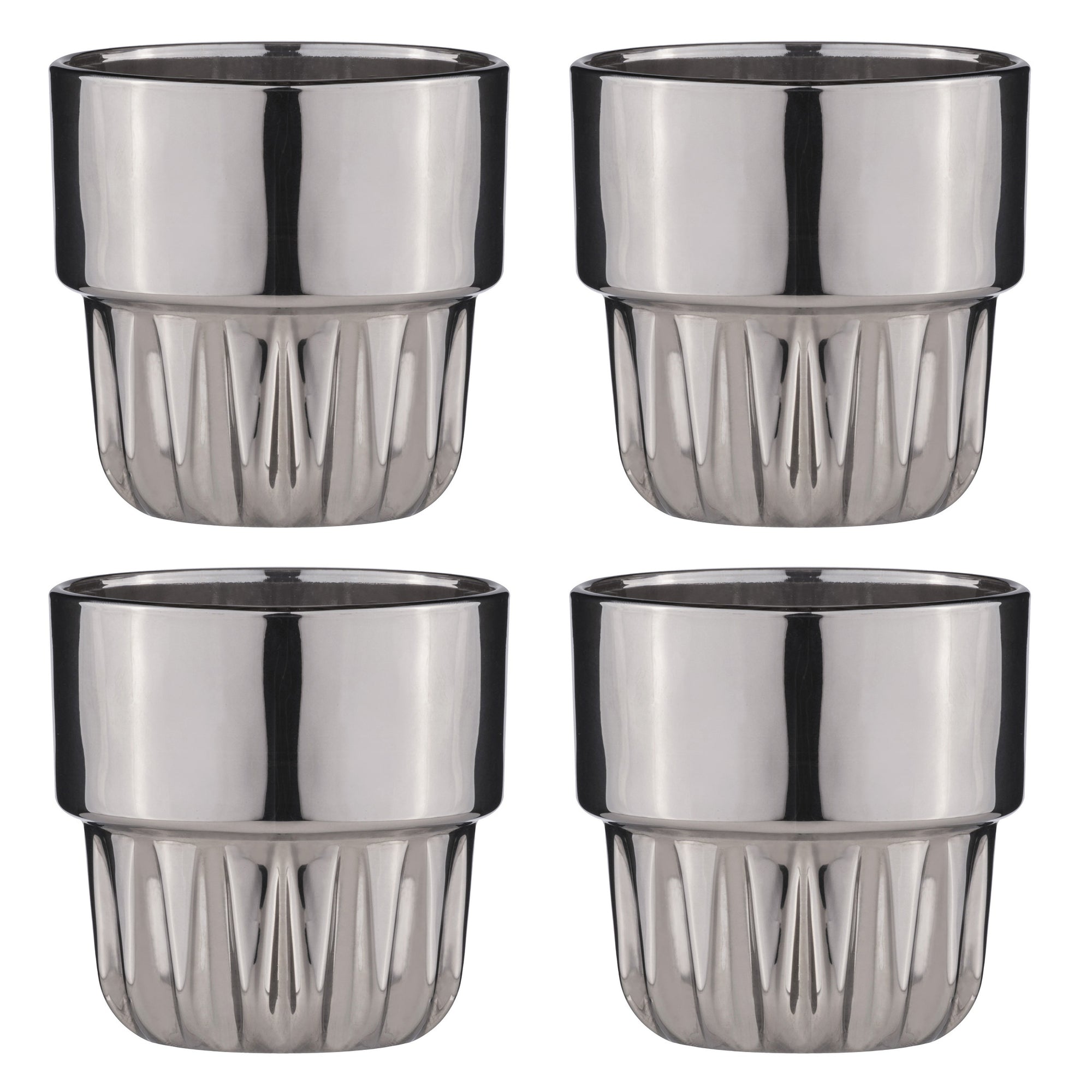 Tempa Skye Charcoal 4pk Lowball Tumbler