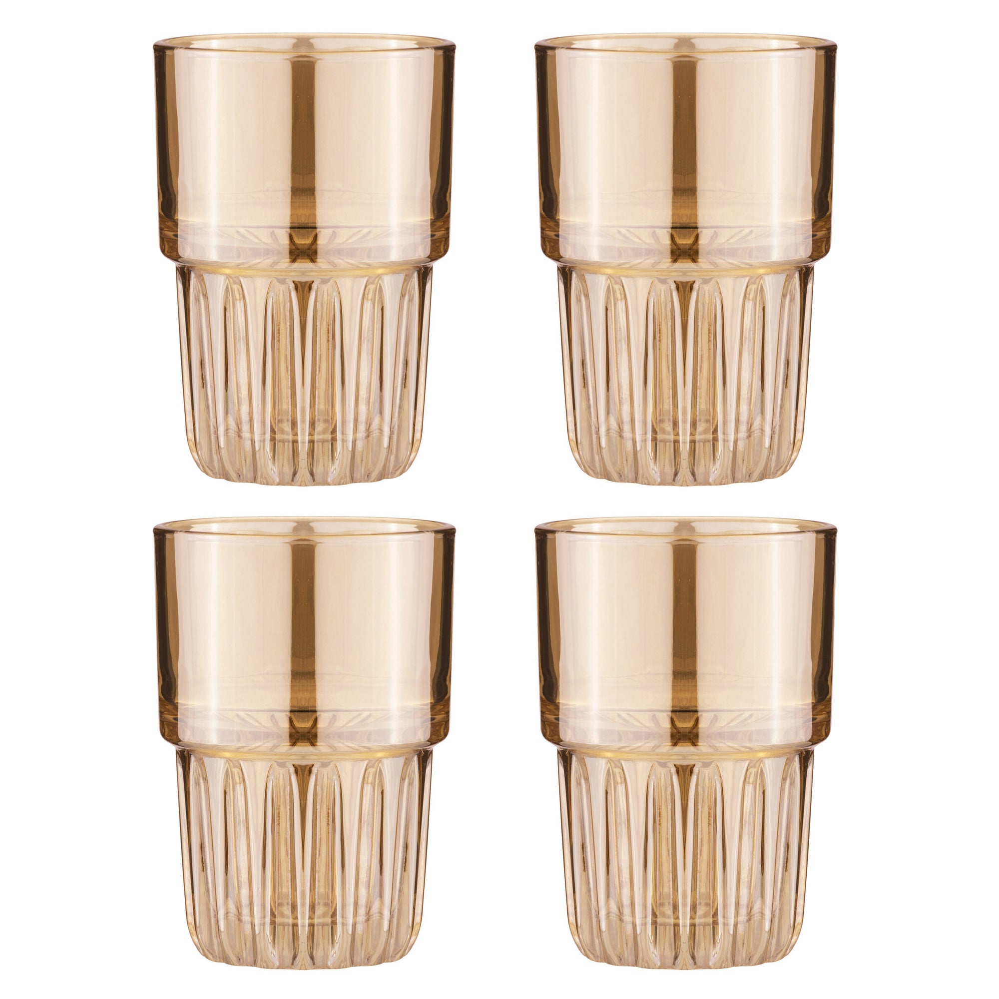 Tempa Skye Gold 4pk Highball Tumbler