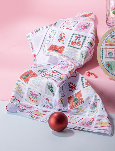Ladelle Fa La La 2pk Kitchen Towel