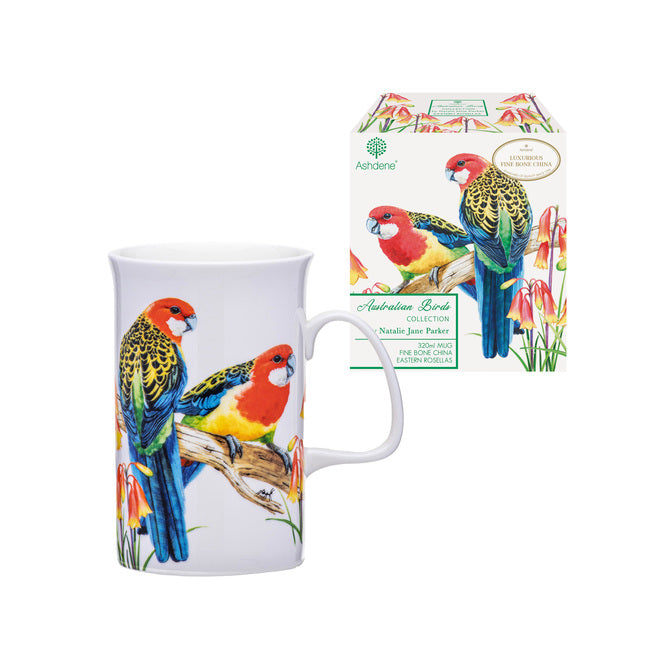 Ashdene Australian Birds Eastern Rosellas Mug