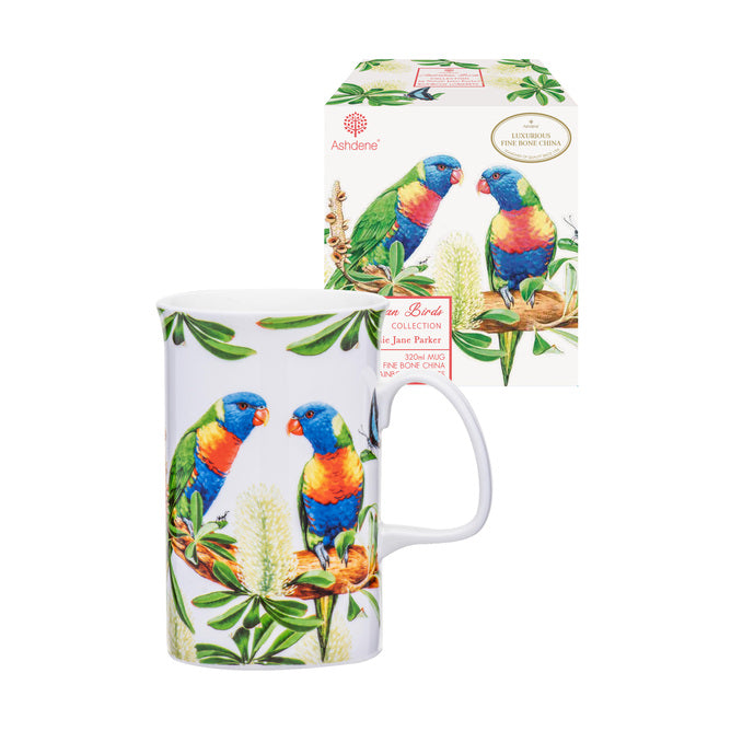 Ashdene Australian Birds Rainbow Lorikeets Mug