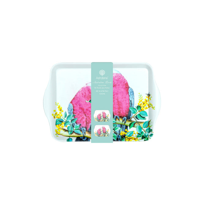 Ashdene Australian Birds Galahs 2pk Scatter Tray