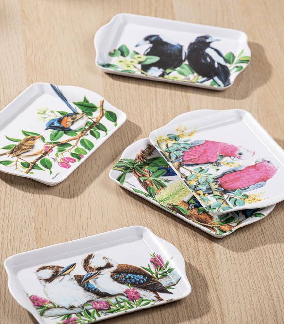 Ashdene Australian Birds Rainbow Lorikeet 2pk Scatter Tray