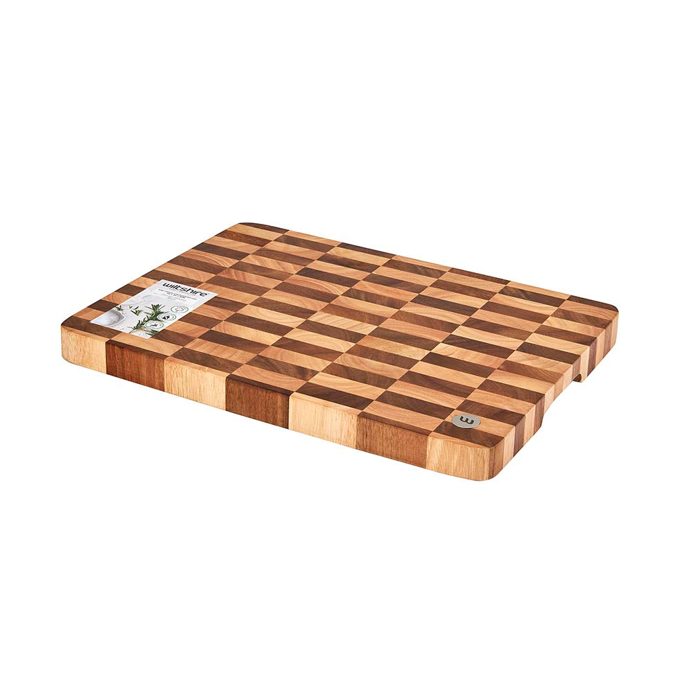 Wiltshire End Grain Chequered Chopping Board