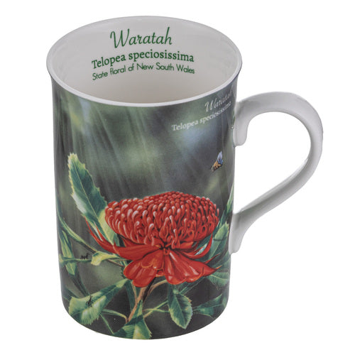 Ashdene Botanical Emblems Waratah Mug