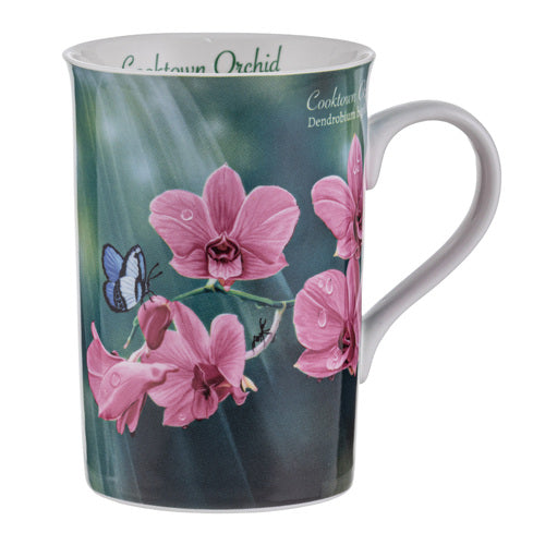 Ashdene Botanical Emblems Cooktown Orchid Mug
