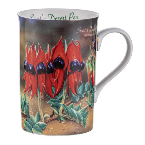 Ashdene Botanical Emblems Sturt's Desert Pea Mug