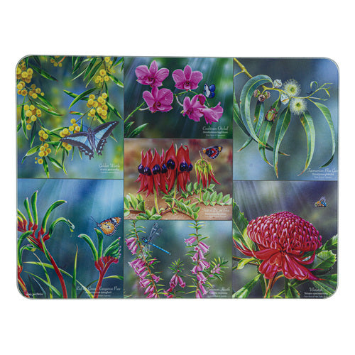 Ashdene Botanical Emblems Assorted Surface Protector