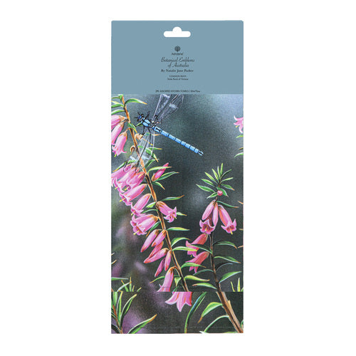Ashdene Botanical Emblems Common Heath 2pk Kitchen Towel