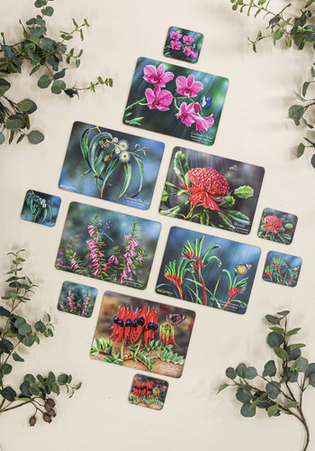 Ashdene Botanical Emblems Assorted 6pk Placemat