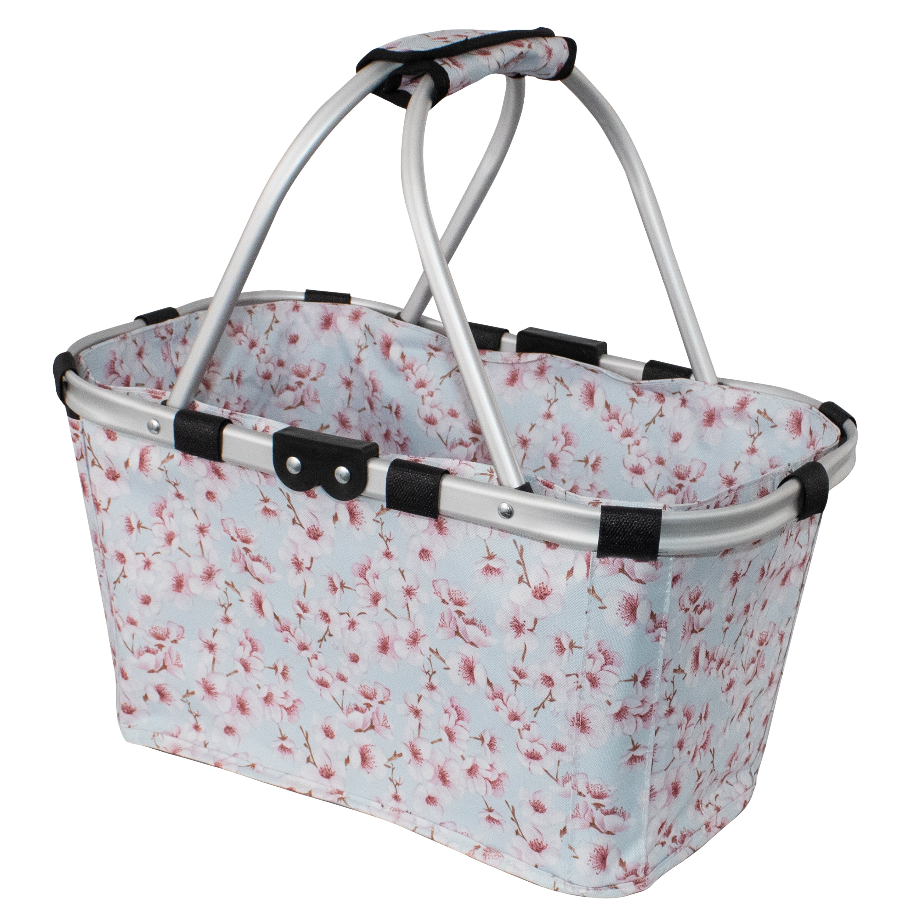 Karlstert Two Handle Foldable Carry Basket - Blossoms