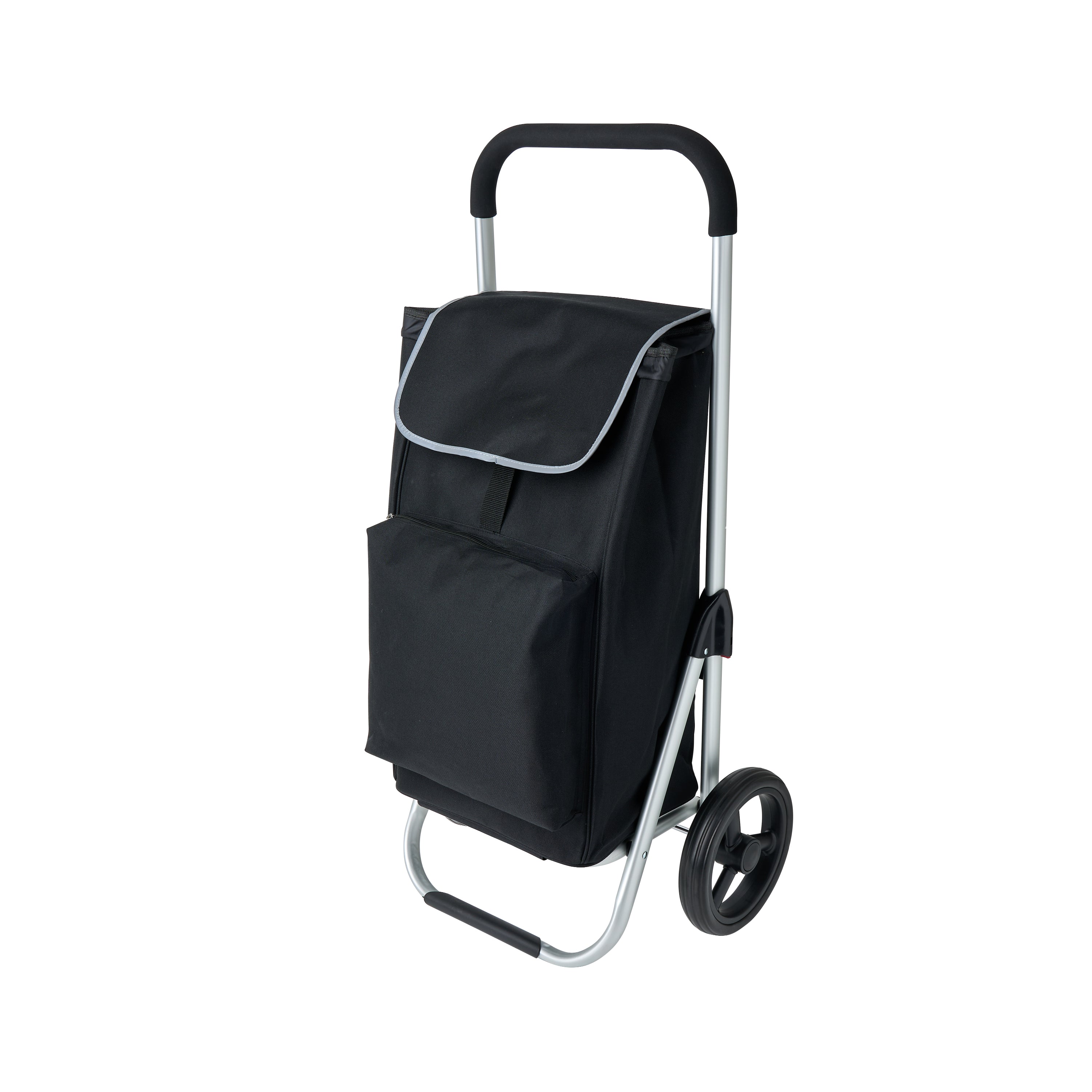 Karlstert Deluxe Shopping Trolley 40L - Black