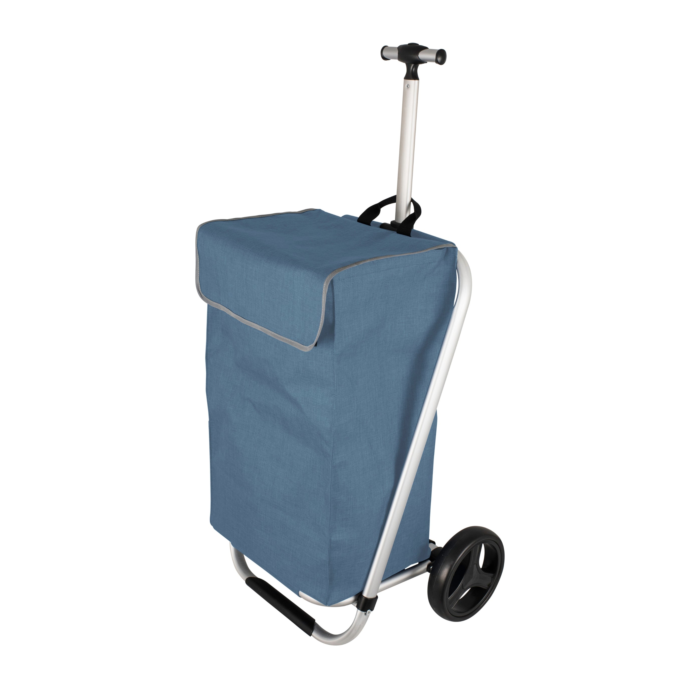 Karlstert Telescopic Shop Trolley - Navy