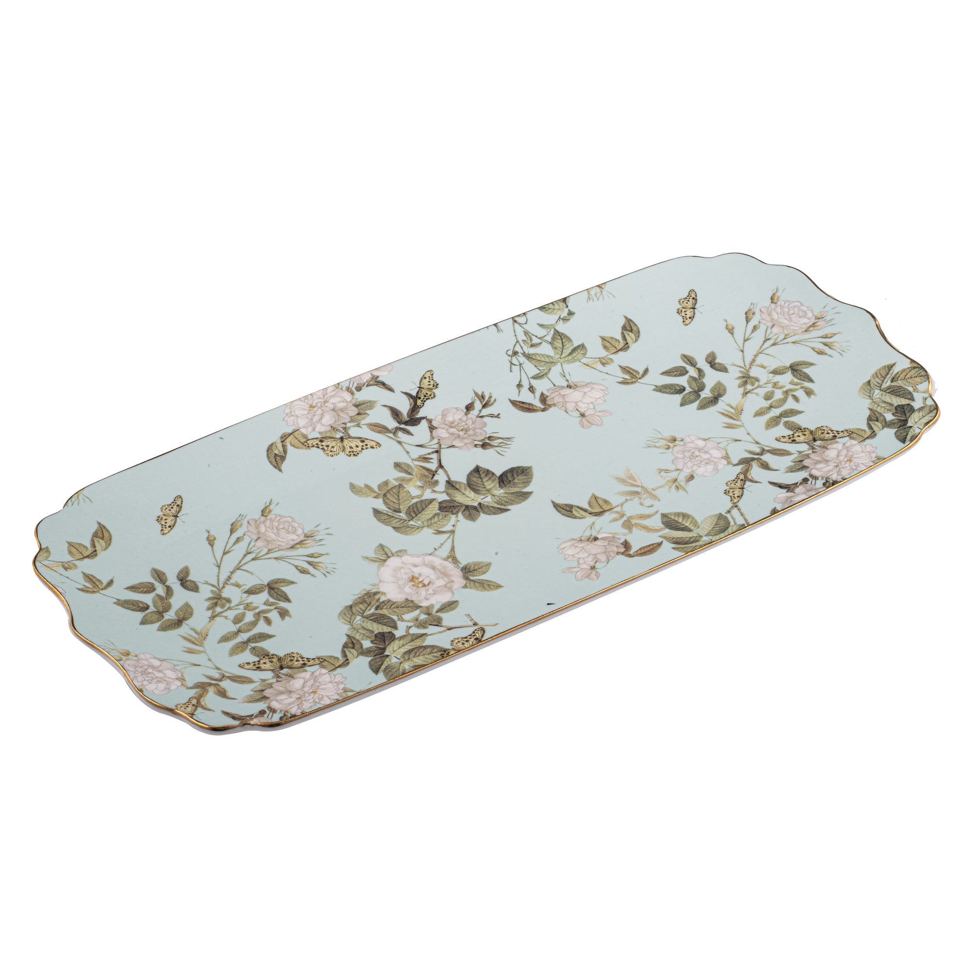 Ashdene Elegant Rose Mint Platter