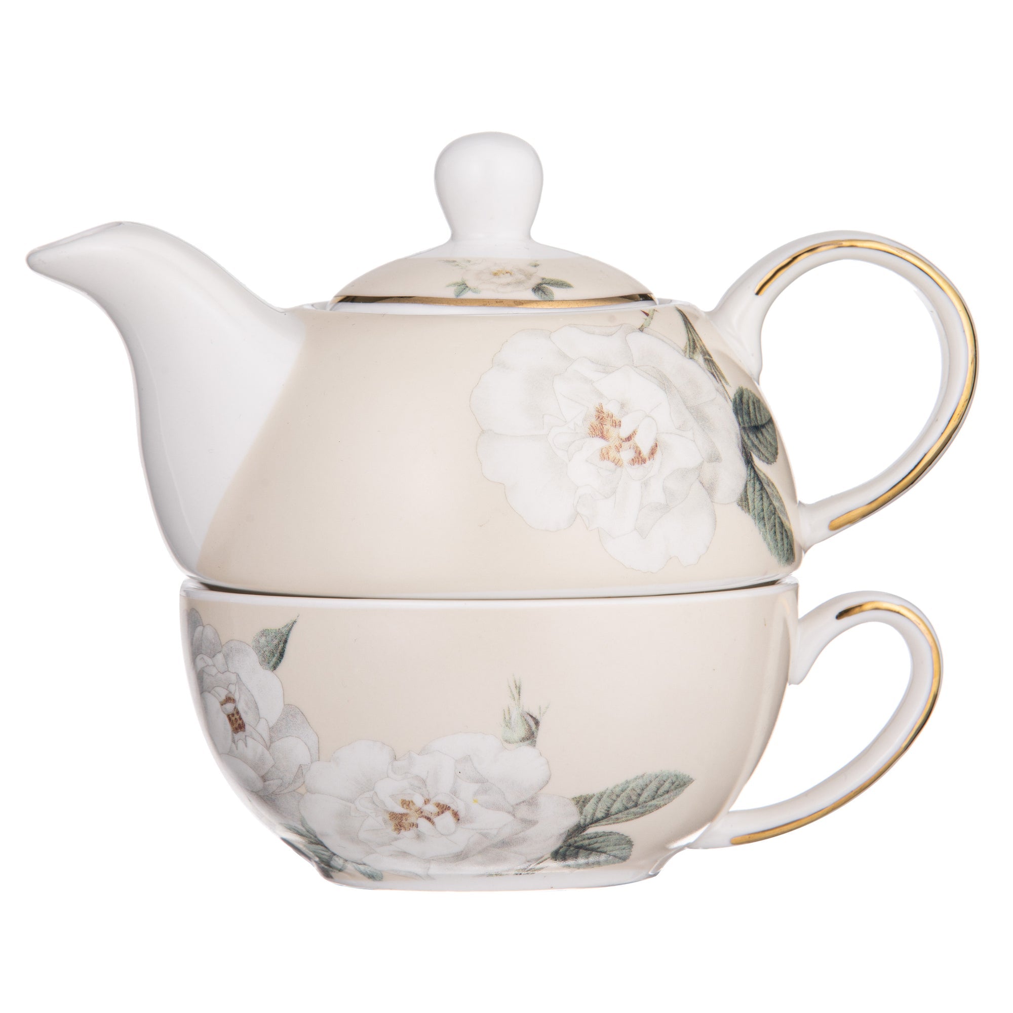 Ashdene Elegant Rose Cream Tea For One