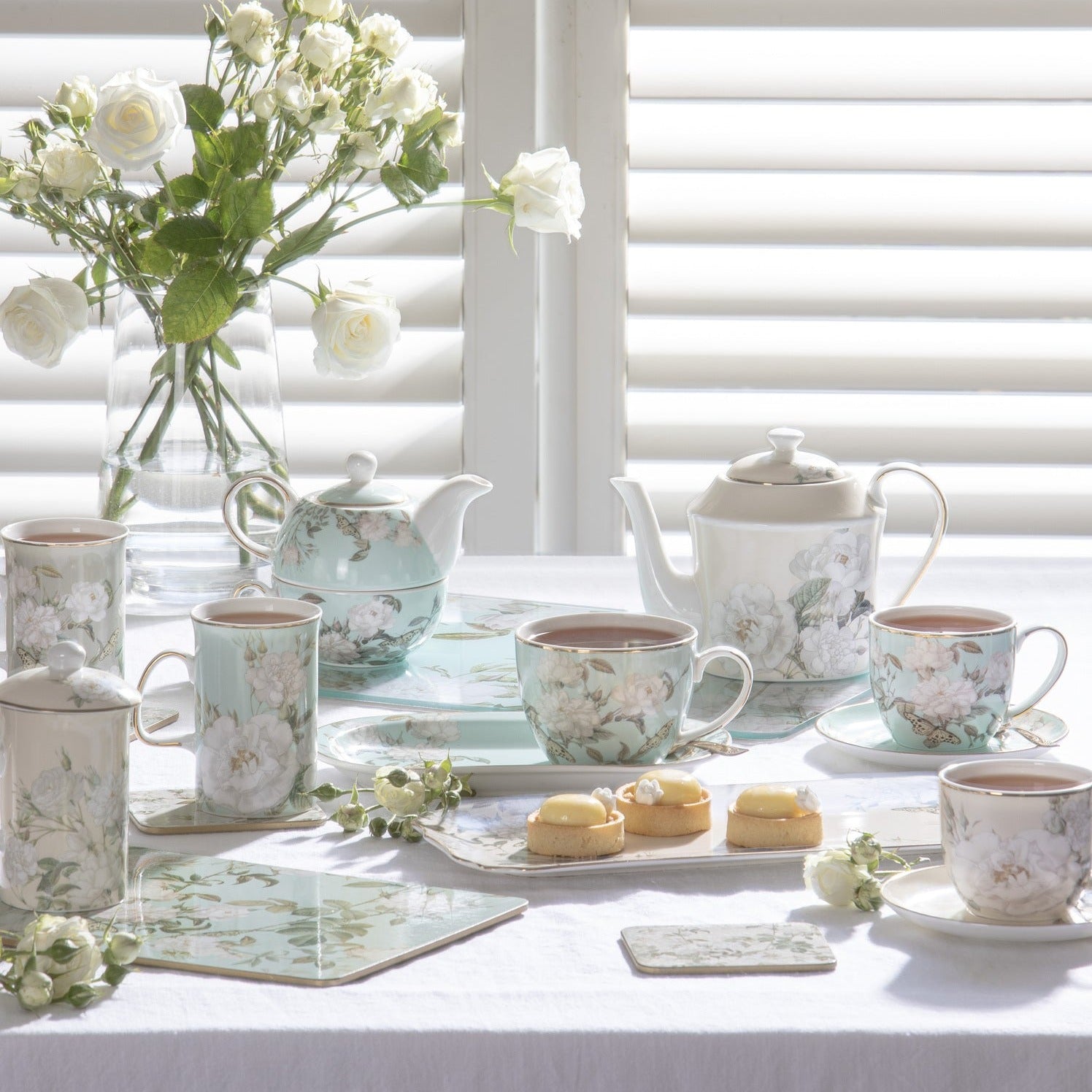 Ashdene Elegant Rose Cream Mug