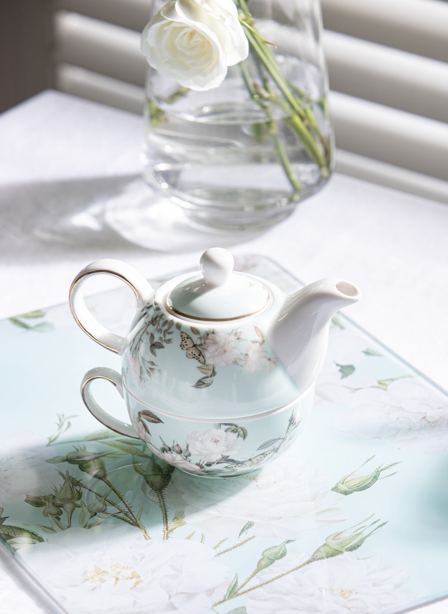 Ashdene Elegant Rose Mint Surface Protector