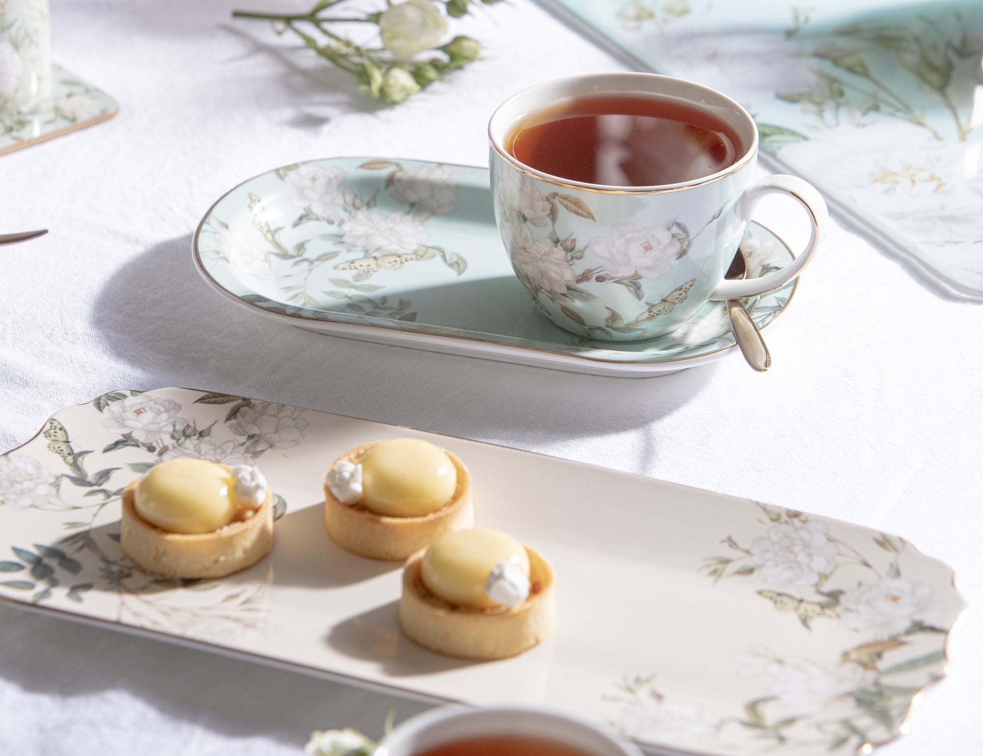 Ashdene Elegant Rose Cream Platter