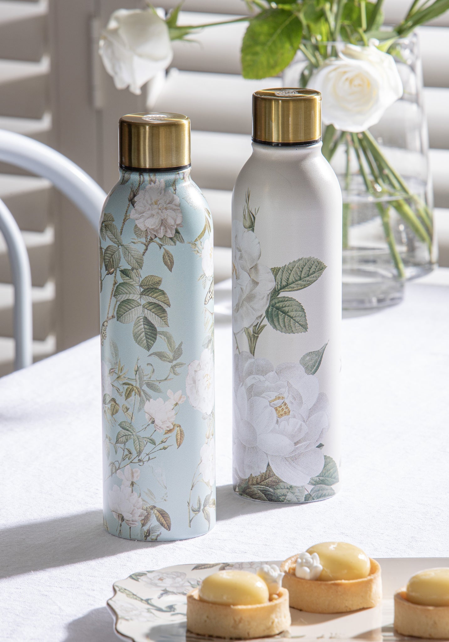Ashdene Elegant Rose Cream Drink Bottle