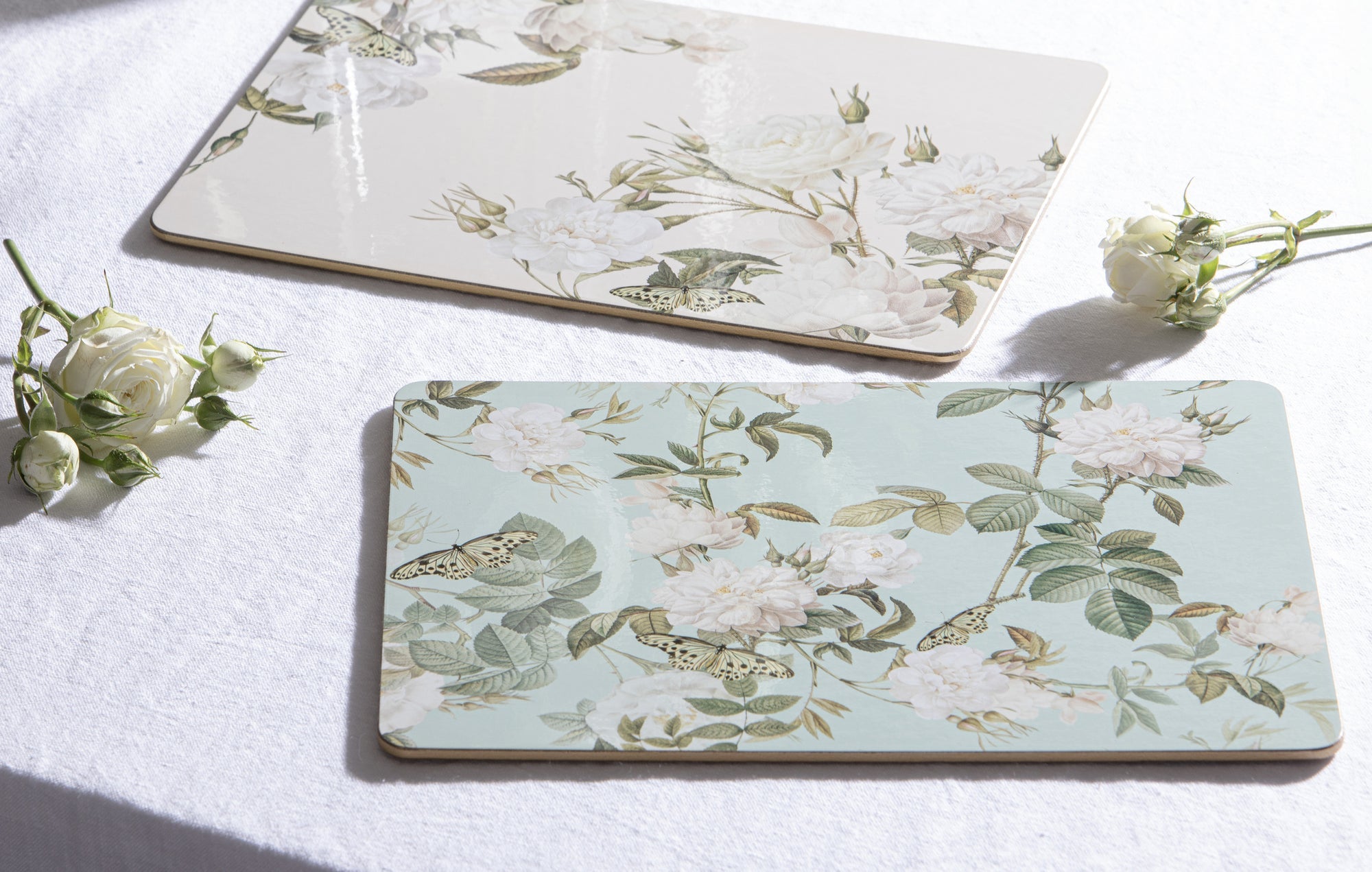 Ashdene Elegant Rose Mint 6pk Placemat