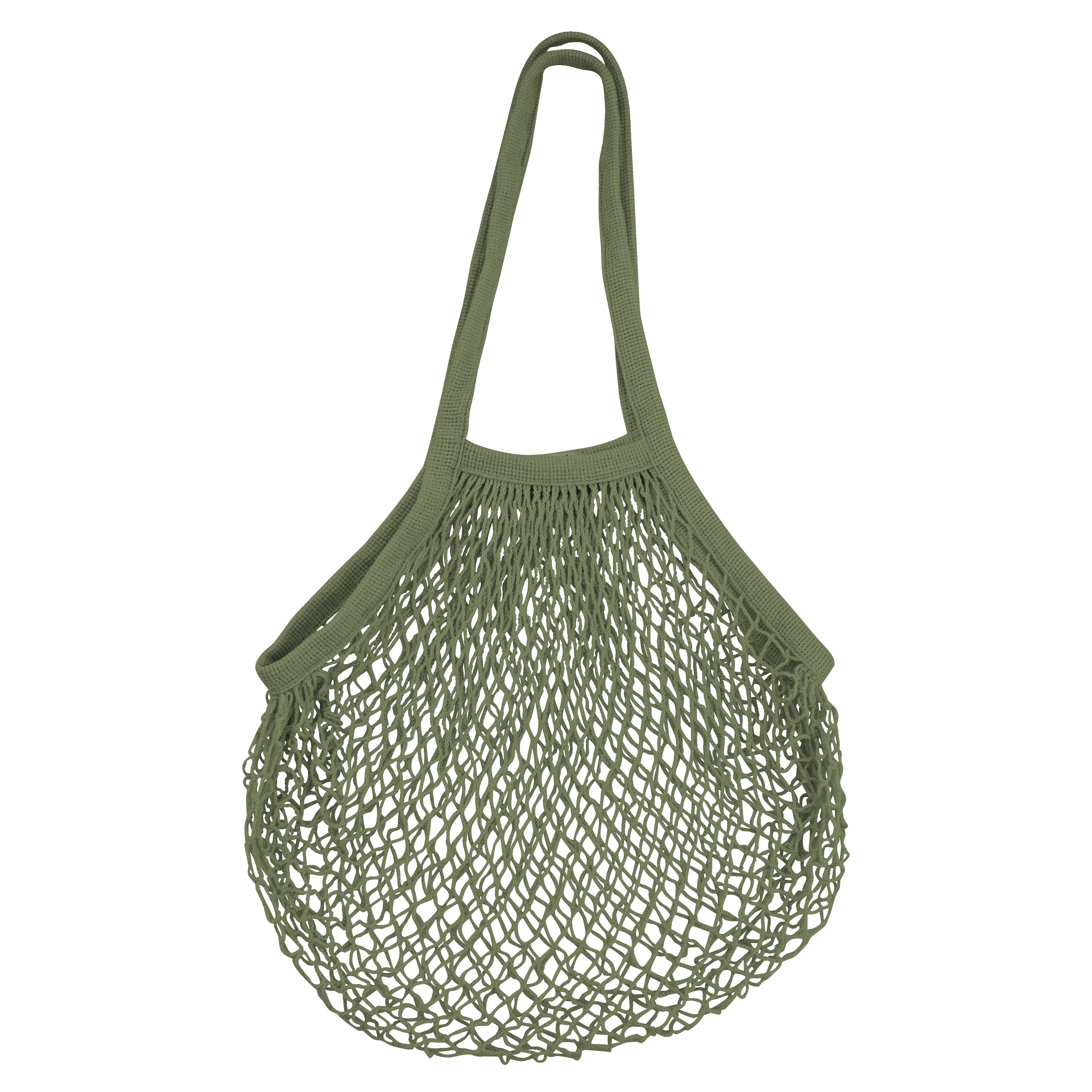 Karlstert Long Handle String Market Bag - Olive