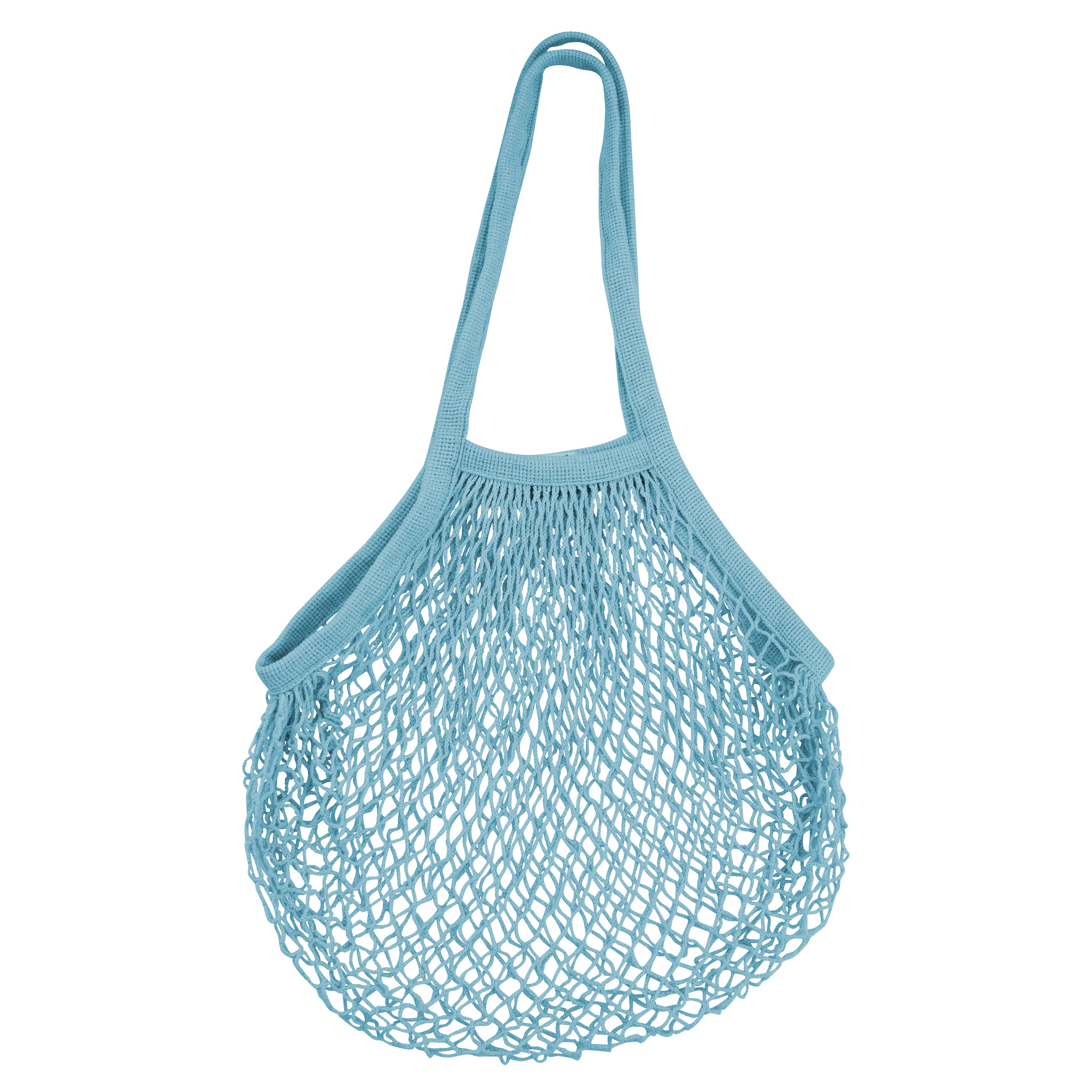 Karlstert Long Handle String Market Bag - Blue
