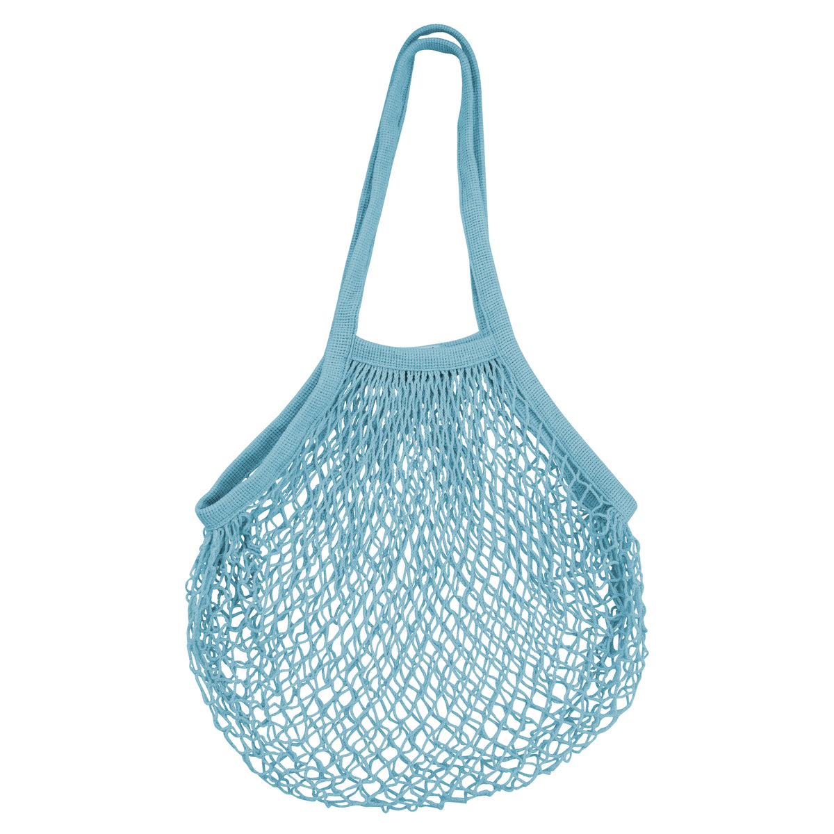 Karlstert Long Handle String Market Bag - Blue