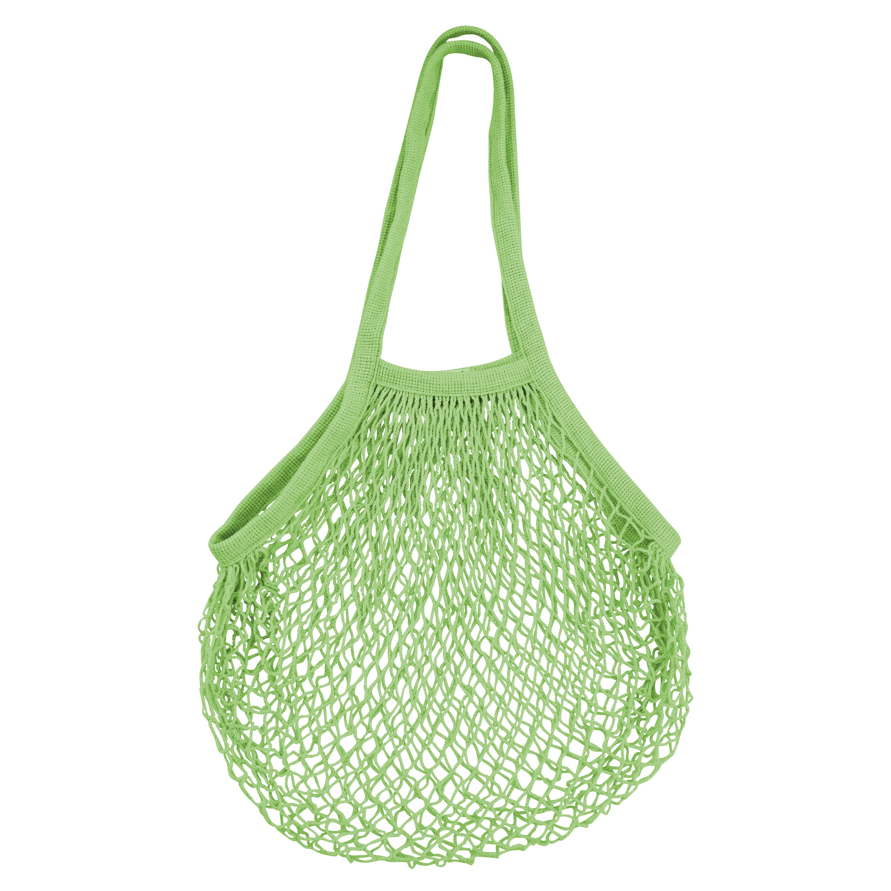 Karlstert Long Handle String Market Bag - Lime