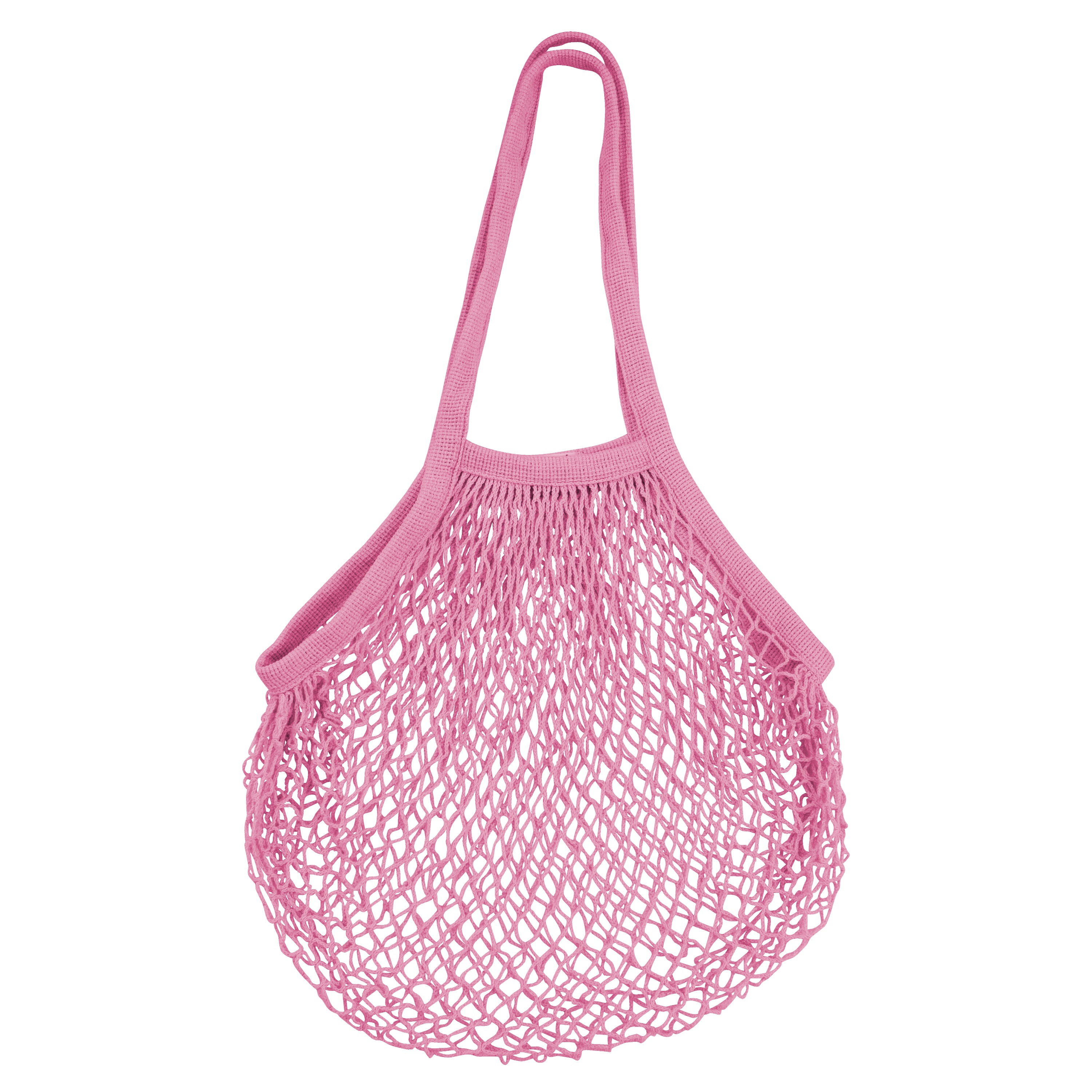 Karlstert Long Handle String Market Bag - Pink