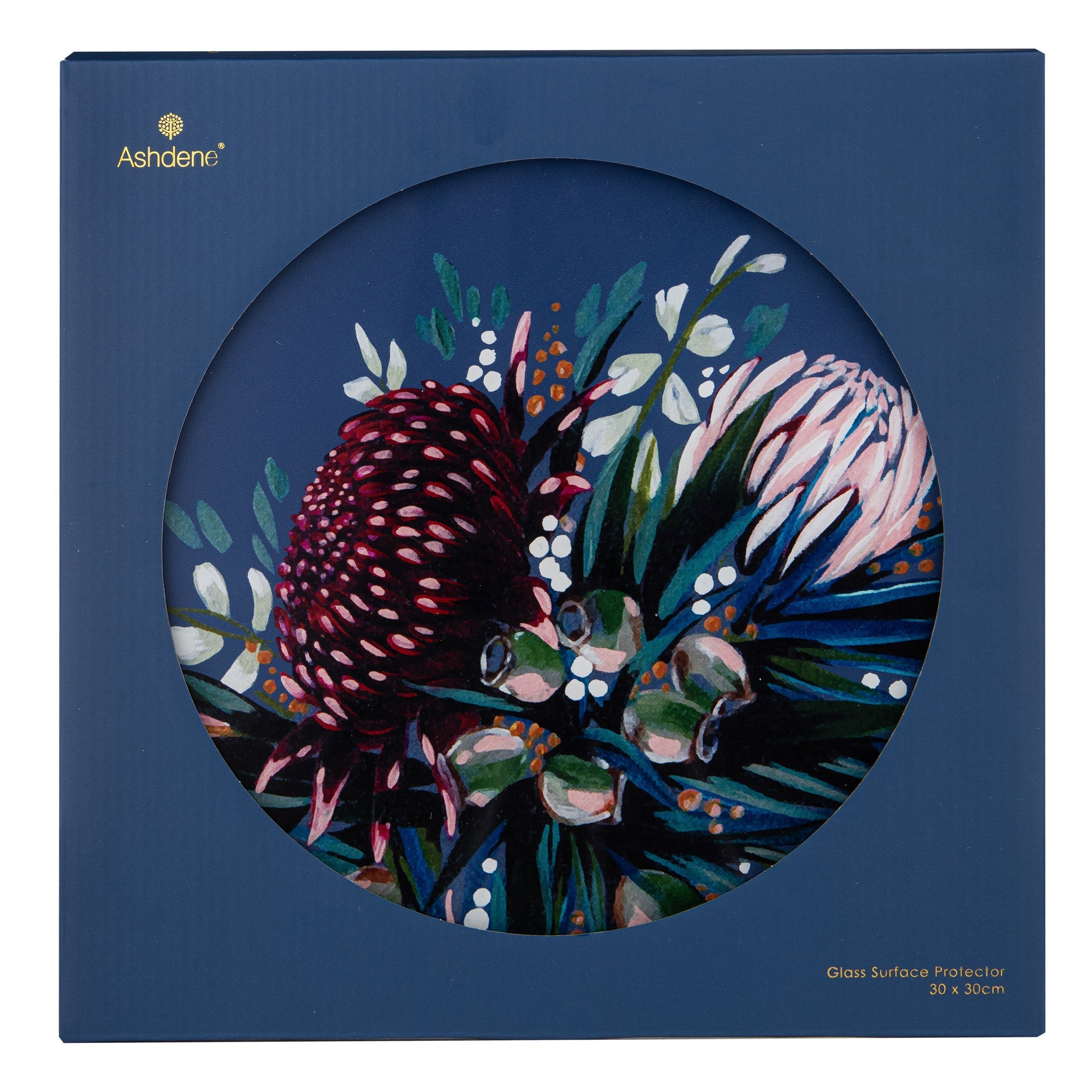 Ashdene Radiance Midnight Round Surface Protector
