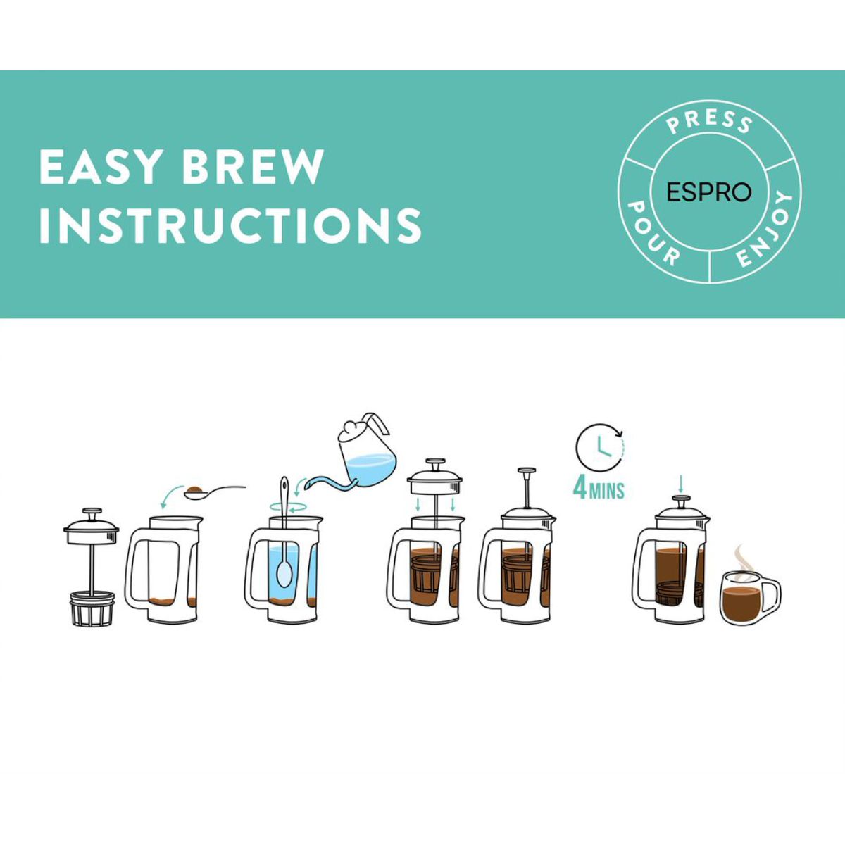 Espro P3 Press 530ml (18oz) - Black