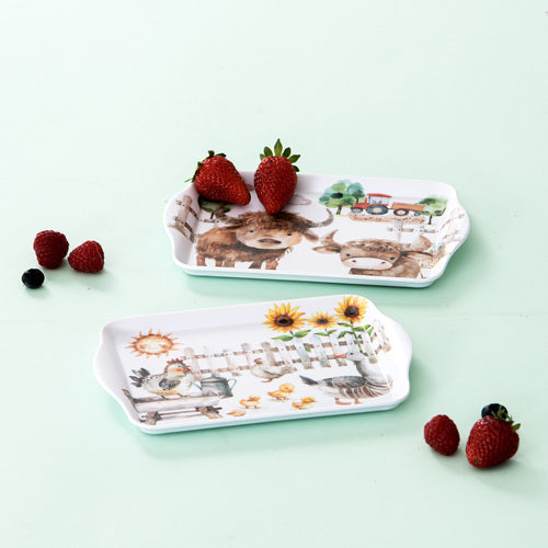 Ashdene Little Farm Assorted set of 2 Scatter Tray